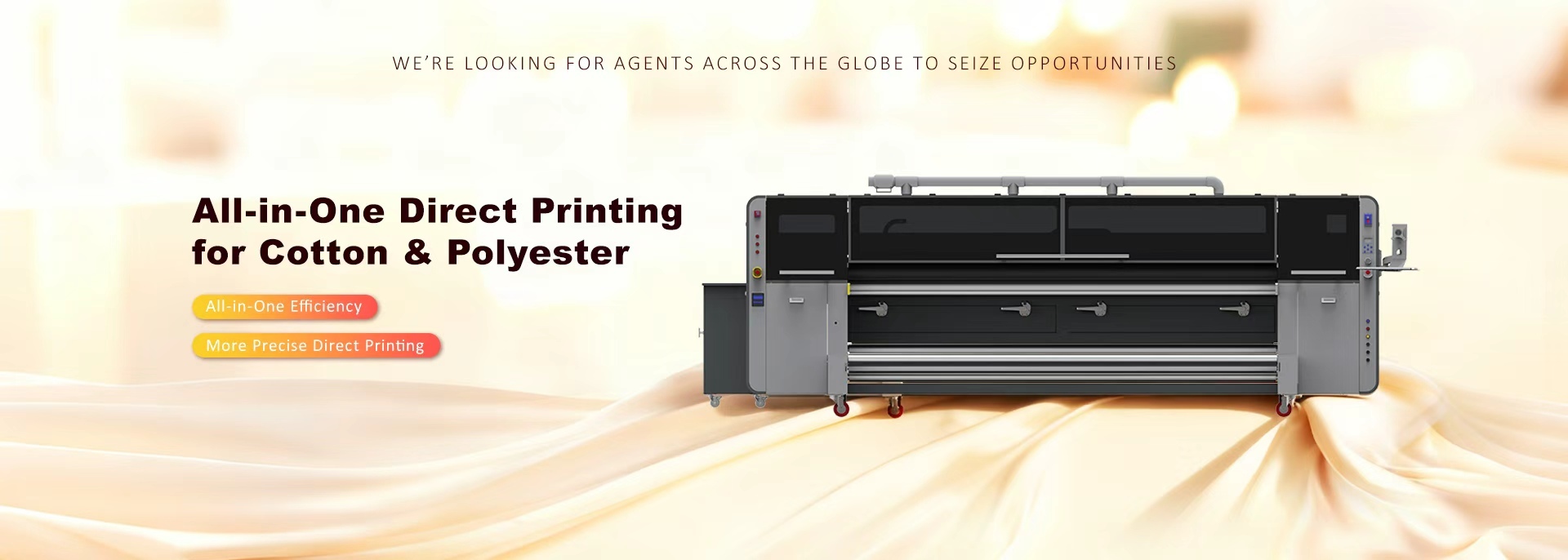 คุณภาพ เครื่องพิมพ์สิ่งทอดิจิตอล โรงงาน