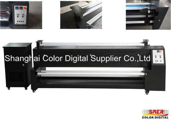 เครื่องระเหิดย้อมผ้าด้วยความร้อนพัดลมเปิดใช้งานกรองคาร์บอน