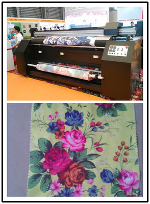 Flag Curtain Pop Up Printer เครื่องการพิมพ์สิ่งทอดิจิตอล 22 Sqm / H ใน 4 Pass