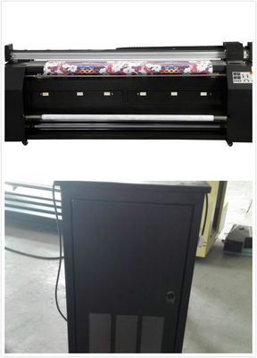 เครื่องพิมพ์สิ่งทอดิจิตอลรูปแบบขนาดใหญ่ 3200MM รถธงที่กำหนดเอง