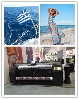 เครื่องพิมพ์ Tshirt ดิจิตอลรงควัตถุความละเอียดสูงด้วยความเร็วสูง