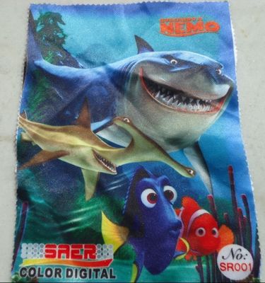 ความกว้าง 162 ซม. สีขาวเคลือบโพลีเอสเตอร์ผ้าพิมพ์ดิจิตอลสำหรับตกแต่งบ้าน