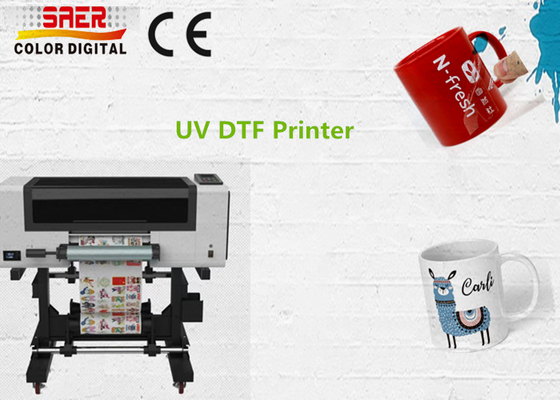 UV DTF Printer Roll To Roll Cup Wrap Stickers เครื่องพิมพ์เครื่องพิมพ์สําหรับธุรกิจขนาดเล็ก