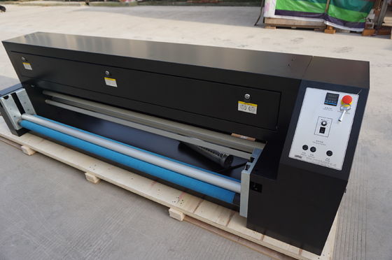 เครื่องแบบความเร็ว SR 1600 ย้อมระเหิดการม้วนหน่วยตรึงสีเครื่องทำ