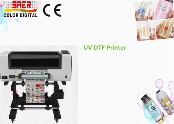 เครื่องพิมพ์ UV DTF ทั้งหมดในเครื่องพิมพ์ยูวียูฟิล์มโอนหนึ่งเครื่องที่มีหัว 3 ชิ้น