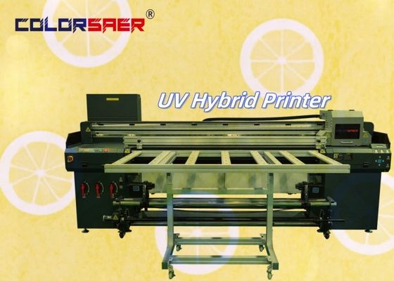 ขายโรงงาน อัตโนมัติดิจิตอล UV Inkjet Plotter Flatbed และ Roll to Roll เครื่องพิมพ์ยูวีไฮบริด