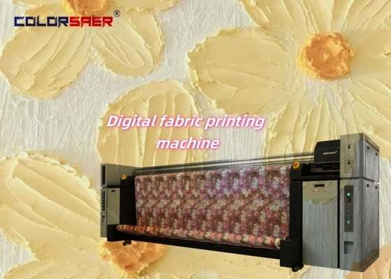 Epson เครื่องพิมพ์ผ้า CMYK 8 หัว ความกว้าง 3.2m