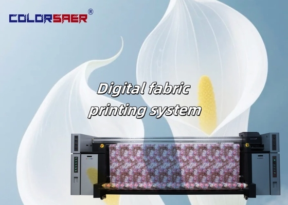 เครื่องพิมพ์ผ้าดิจิทัล Epson Head หน้ากว้าง 3.2 เมตร