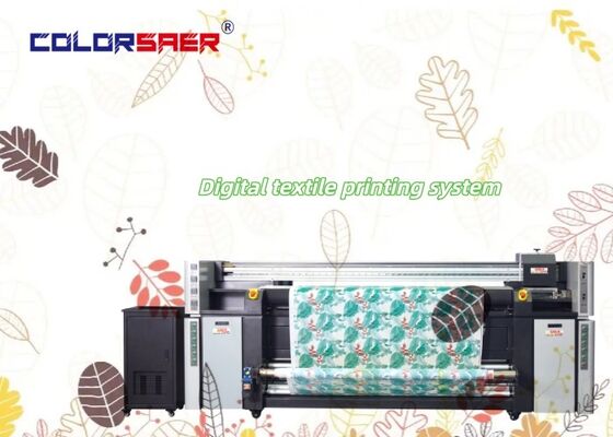 สภาพใหม่ เครื่องพิมพ์ผ้าดิจิตอลขนาดใหญ่ความเร็วสูง เครื่องพิมพ์หมึก sublimation คุณภาพสูง