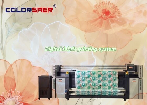 New Digital Printers Large Format Textile Plotter for Polyester and Cotton Fabric Digital Textile Printing System