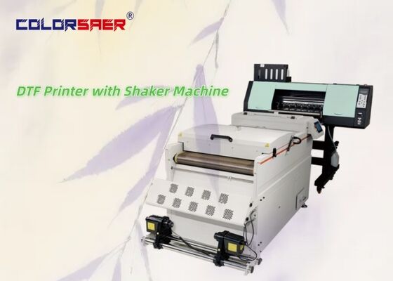 SAER เครื่องพิมพ์ DTF ขนาด 60 ซม. สําหรับการพิมพ์เดนม เทคโนโลยี DTF ใหม่ทํางานบนผ้าทุกชนิด