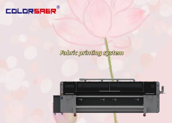 เครื่องพิมพ์หัวพิมพ์อุตสาหกรรม KJ4B-QL เครื่องพิมพ์ผ้าที่มีระบบแรงดันลบ Roll To Roll Plotter