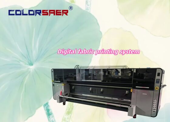 SAER Hot Sell 4 Heads Large Format 3.2m Printwidth Fast Speed Textile Printing Sublimation Plotter