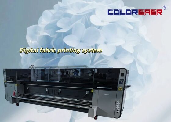 SAER Direct To Fabric Printing Machine For Cotton & Polyester Fabric With Pigment and Sublimation Ink Textile Inkjet Plotter
