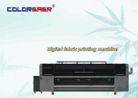 SAER 4 & 8 pcs Print Head Wholesale 3.2m เครื่องพิมพ์ขนาดใหญ่ เครื่องพิมพ์ผ้า Sublimation เครื่องพิมพ์สี Sublimation