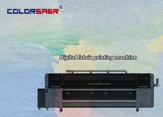 SAER สี 4 & 8 ชิ้น I3200A1 หัวพิมพ์ 3.2m All-in-one โฆษณา สีสูง Inkjet เครื่องพิมพ์ธงดิจิตอล
