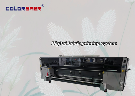 เครื่องพิมพ์ผ้า Impresora เครื่องพิมพ์สิ่งทอ / ผ้าดิจิตอลสำหรับขาย 4 หรือ 8 สีพร้อมหมึกสีและหมึกระเหิด