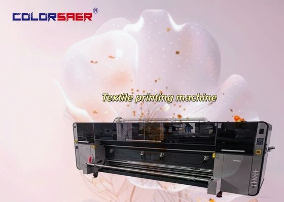 3200mm Large Size Fabric Printer with Heater Inline Machine for Cotton & Polyester Materials Textile Printing System