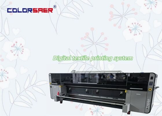 SAER Lifetime Warranty Digital Fabric Printing System CSR3200 Textile Printer with Far Infrared Heater All-in-one Machine