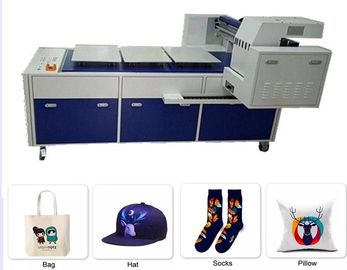 เสื้อยืด A3 Dtg เครื่องพิมพ์ Flatbed แท่นพิมพ์ดิจิตอลน้ำหนัก 260 กก