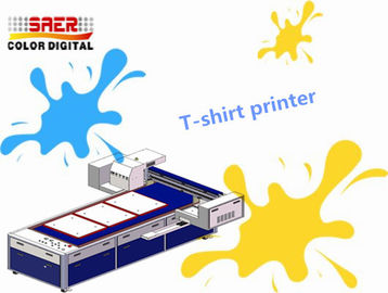 หมึกพิมพ์ Flatbed T Shirt เครื่องพิมพ์มัลติฟังก์ชั่นขนาด A3 เครื่องพิมพ์ดิจิตอล