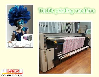 รูปแบบขนาดใหญ่อัตโนมัติเครื่องพิมพ์สีย้อม 3.5kw เครื่องทำน้ำอุ่นพลังงานรับรอง CE