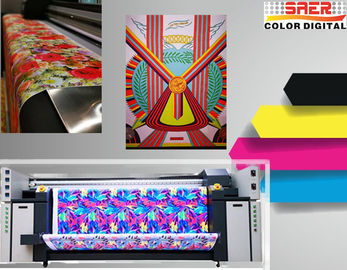 เครื่องการพิมพ์สิ่งทอดิจิตอลระเหิดสำหรับผ้าสองชิ้น Epson DX5