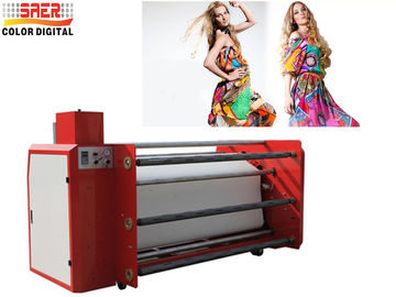 36kw ม้วนไปม้วนเครื่องระเหิดเส้นผ่าศูนย์กลางกลอง 600mm สำหรับร้านเสื้อผ้า