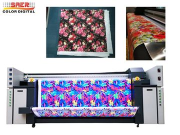 เครื่องการพิมพ์ผ้าระเหิดม้วนกับสาม Epson 4720 หัว