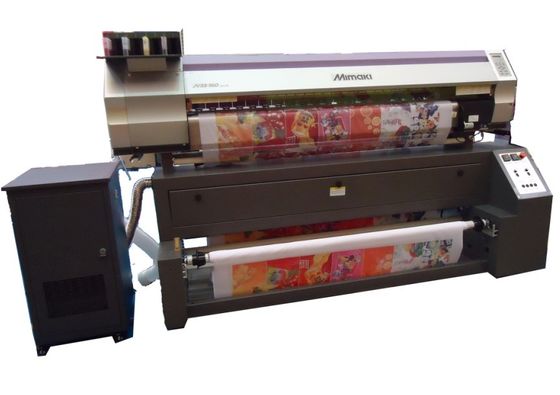 เครื่องพิมพ์อิงค์เจ็ทกลางแจ้ง Mimaki สิ่งทอดิจิตอลอย่างต่อเนื่องสำหรับการทำแสดงอย่างรวดเร็ว