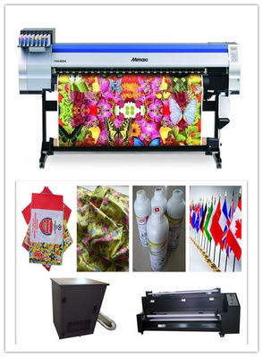 เครื่องพิมพ์อิงค์เจ็ทหลากสี Mimaki สำหรับการพิมพ์ธงแบนเนอร์