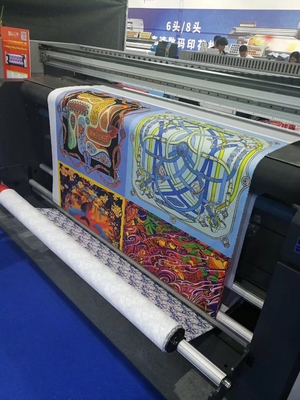 3.2m Flag Cotton Fabric Printing Machine 1440dpi 380V