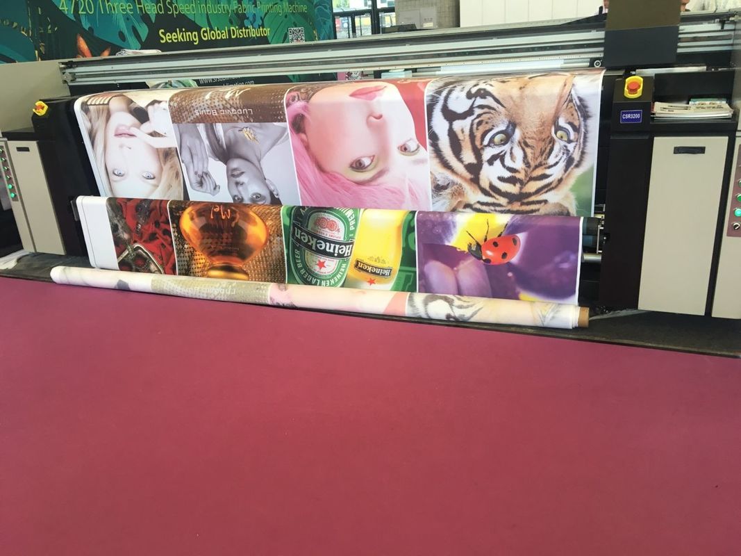 Large Format Epson Head Printer High Resolution Textile / Fabric Printing Machine For Flags