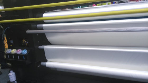 Double Dx7 หัวพิมพ์ผ้าเครื่องการพิมพ์ดิจิตอลสำหรับการทำธง