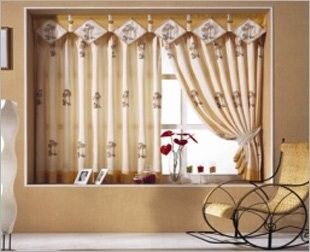 ผ้าซาตินโพลีเอสเตอร์สีขาวพิมพ์ดิจิตอลสำหรับการทำผ้าม่าน