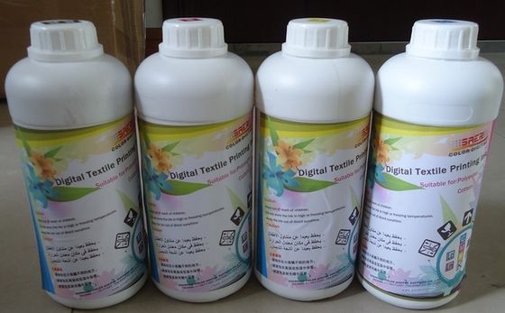 Waterbased 4 สีหมึกพิมพ์ระเหิดรองรับการพิมพ์ที่ราบรื่น