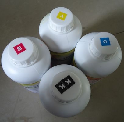 Cmyk 1l ต่อ Bottel หมึกพิมพ์ระเหิดสำหรับกระดาษควันตัวเล็ก ๆ