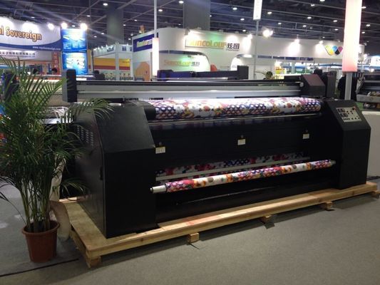 เครื่องพิมพ์ดิจิตอลผ้าสองหัว Epson ความละเอียด 1440 DPI