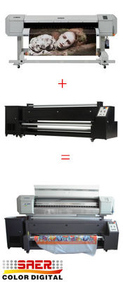 โดยตรงไปยังม้วน Mutoh ระเหิดเครื่องพิมพ์ Epson DX5 หัวในร่มกลางแจ้ง