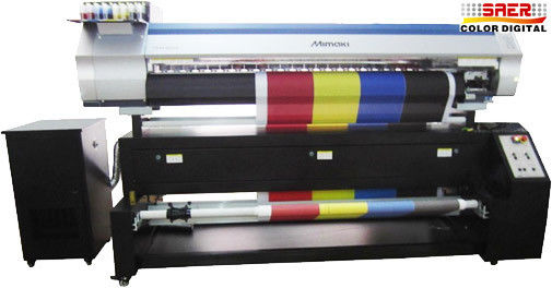 โดยตรงออก Mimaki เครื่องพิมพ์สิ่งทอเครื่องทำระเหิดสำหรับผ้า