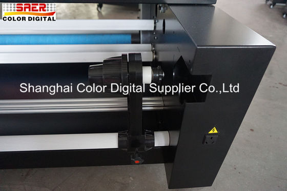 เครื่องระเหิดย้อมผ้าด้วยความร้อนพัดลมเปิดใช้งานกรองคาร์บอน