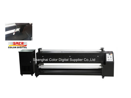 ผ้าฝ้ายผ้าไหมเครื่องเป่าระเหิดสำหรับการแก้ไขสีผ้าร้อน