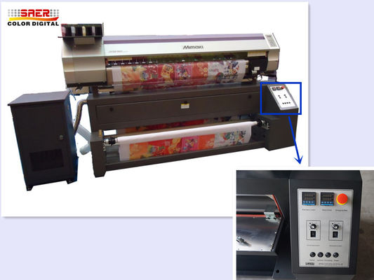 1.6M JV33-160 Mimaki เครื่องพิมพ์ระเหิดสำหรับการทำธงโฆษณา