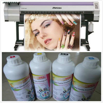 สีระเหิด Mimaki เครื่องพิมพ์สิ่งทอเครื่องน้ำหมึกที่ใช้คู่ KCMY