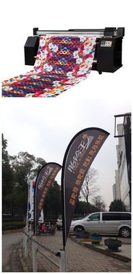 เครื่องการพิมพ์สิ่งทอดิจิตอลระเหิดในร่มกลางแจ้ง 1400dpi