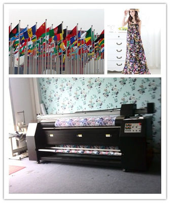 เครื่องพิมพ์ดิจิตอลผ้ารูปแบบขนาดใหญ่ทั้งหมดในที่เดียว