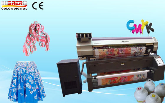 Mimaki เครื่องพิมพ์สิ่งทอดิจิตอลเครื่องพิมพ์ระเหิดย้อมสำหรับโพลีเอสเตอร์, ผ้าฝ้าย, ผ้าลินิน