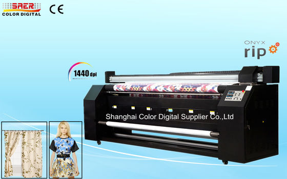 CMYK เครื่องการพิมพ์ดิจิตอลระเหิดสำหรับงานแสดงสินค้าและโลโก้โฆษณา