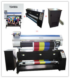 Epson DX7 * 2 Mimaki เครื่องพิมพ์สิ่งทอ / เครื่องพิมพ์สิ่งทอสำหรับผ้าม้วน