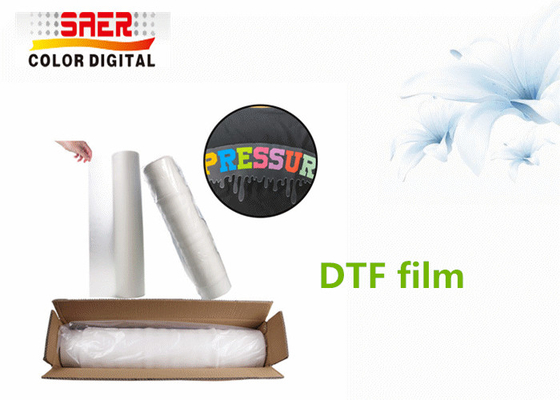 0.30 X 100M ฟิล์ม DTF อิงค์เจ็ทเย็นลอกฟิล์มถ่ายเทความร้อน